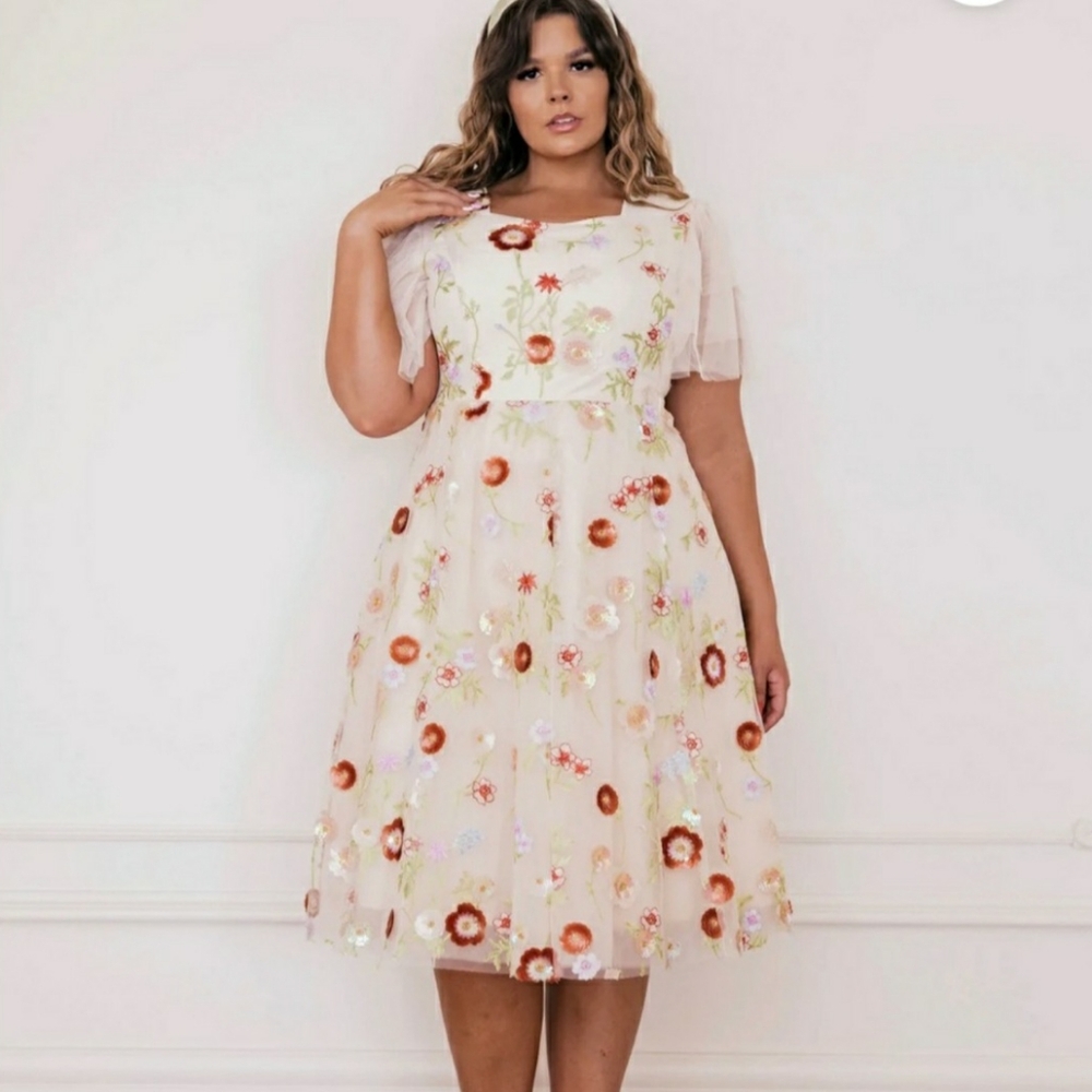 Jessakae Happy Thoughts Dress 5X NWTs